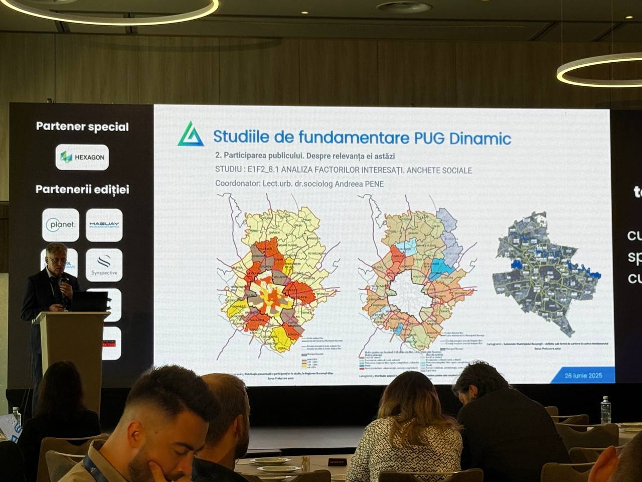 Participarea Direcției generale arhitectură și urbanism la Conferința „Lumea Geospațială 2025”