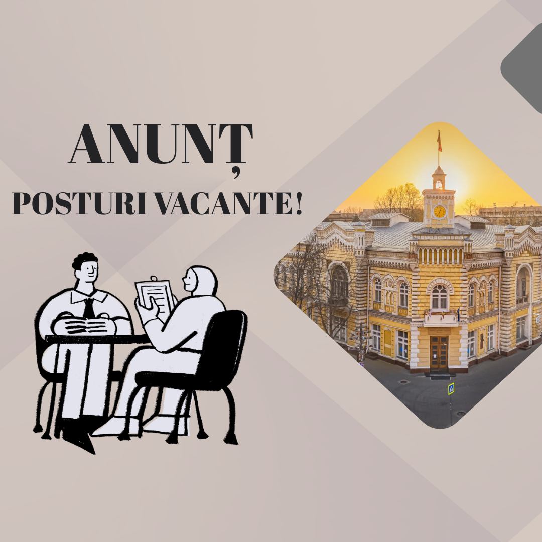 Anunț cu privire la organizarea concursurilor pentru ocuparea funcții publice vacante din cadrul DGAURF